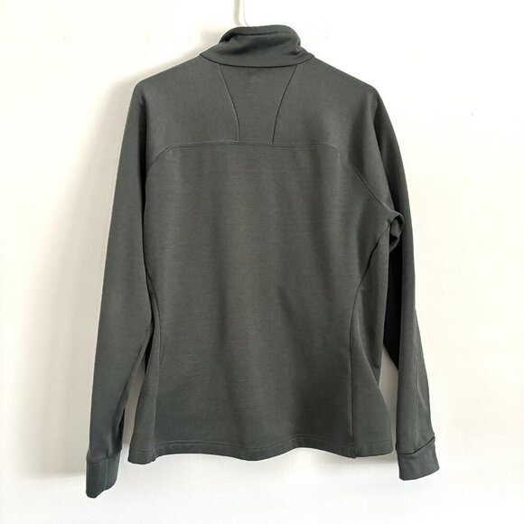 The North Face Green Full Zip Mock Neck Jacket Women’s Size Large - Picture 6 of 7